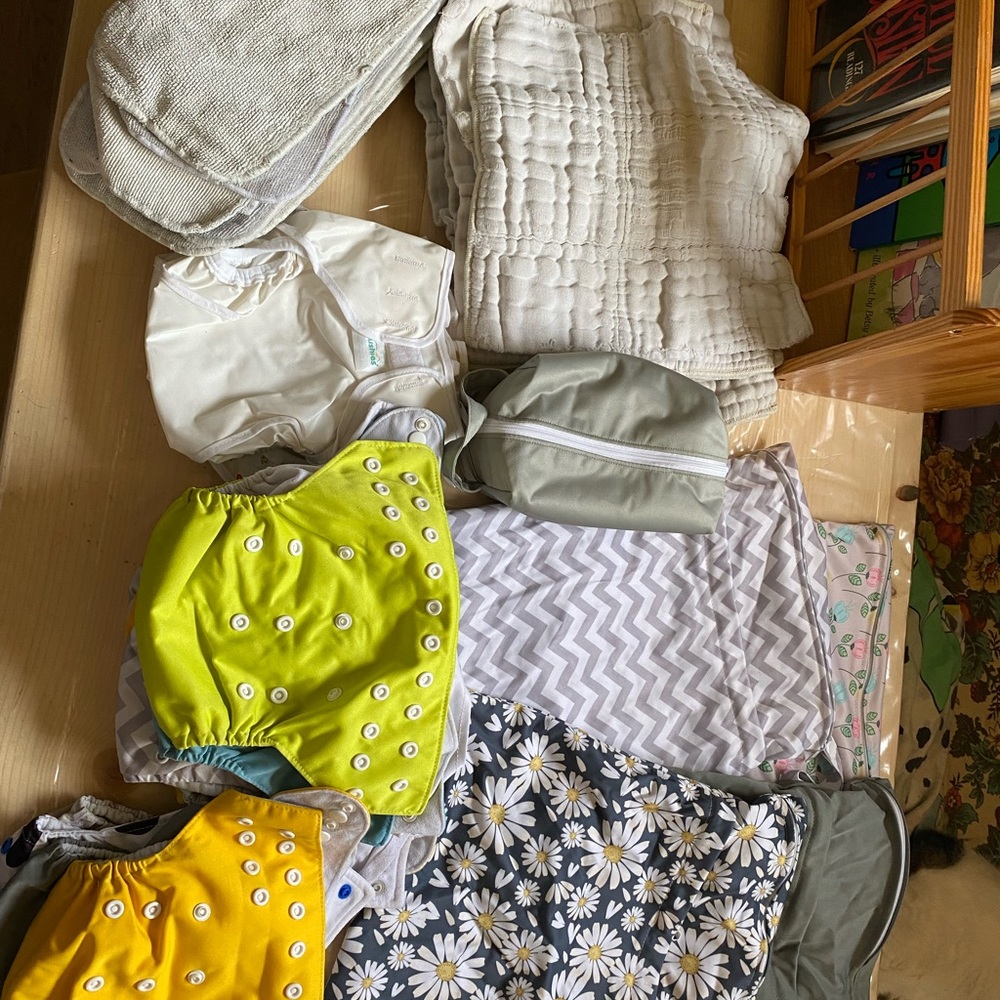 Colorful Kids Cloth Diaper Set